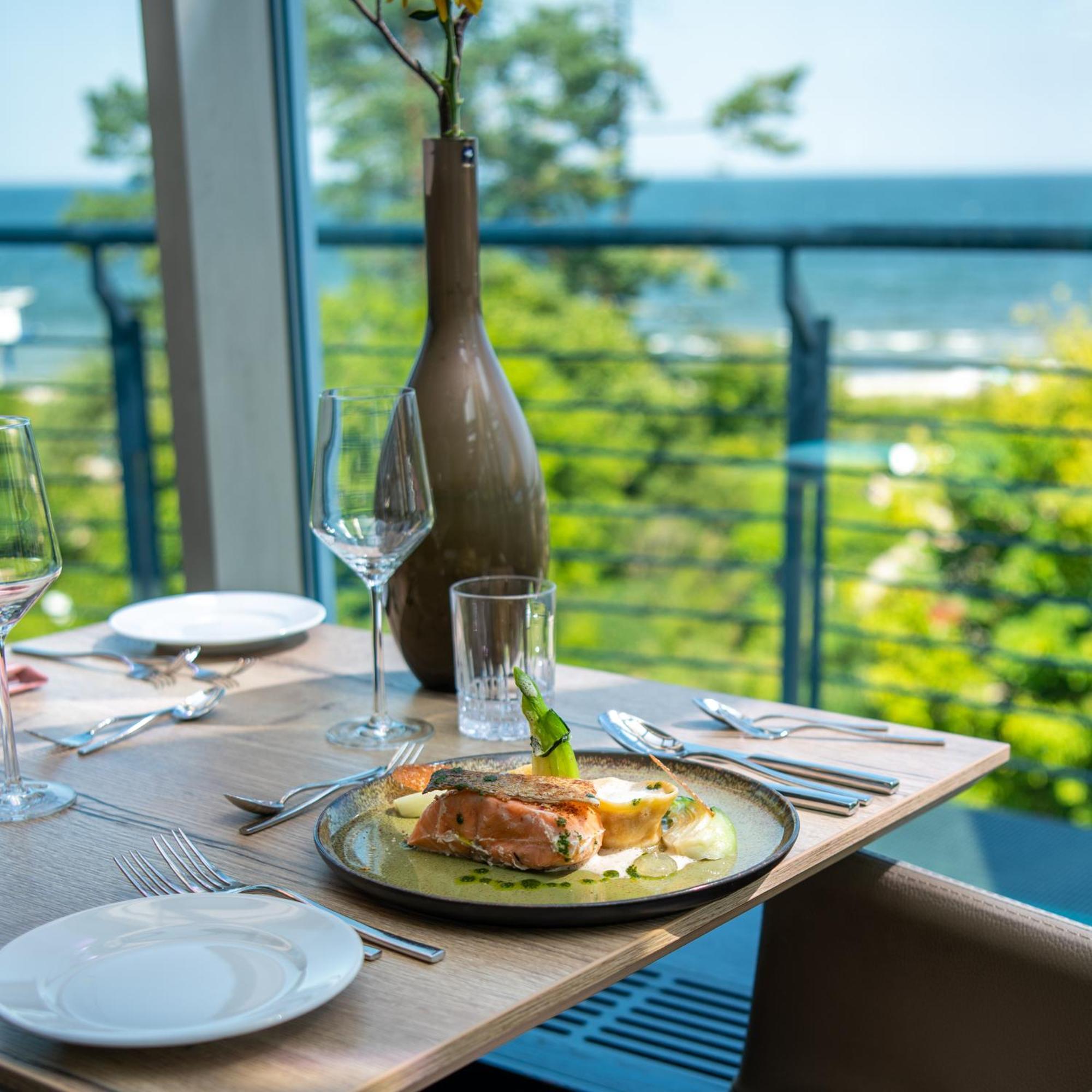 Strandhotel Ostseeblick Heringsdorf Kültér fotó