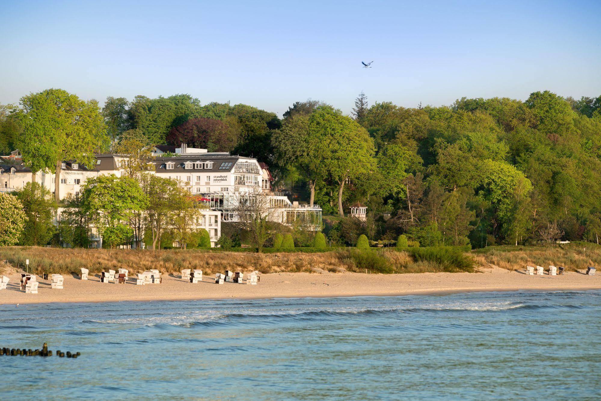 Strandhotel Ostseeblick Heringsdorf Kültér fotó